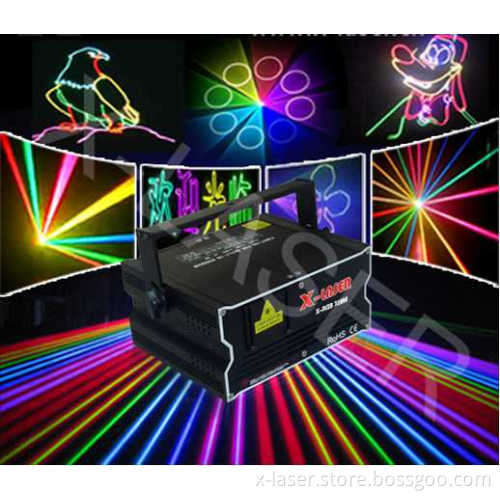 Christmas Light/Laser Stage Lighting/4W RGB Laser